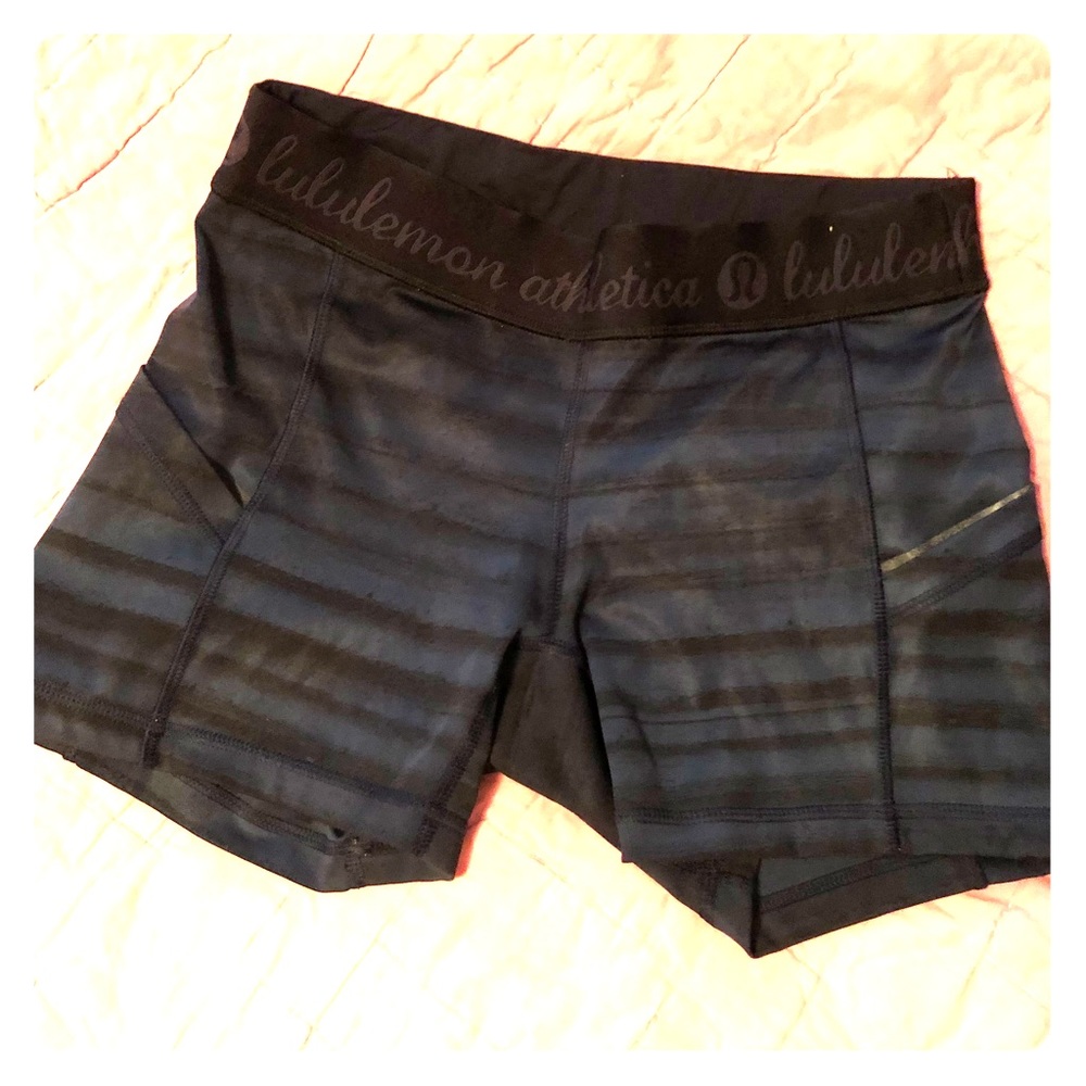 lululemon luxtreme running/workout shorts